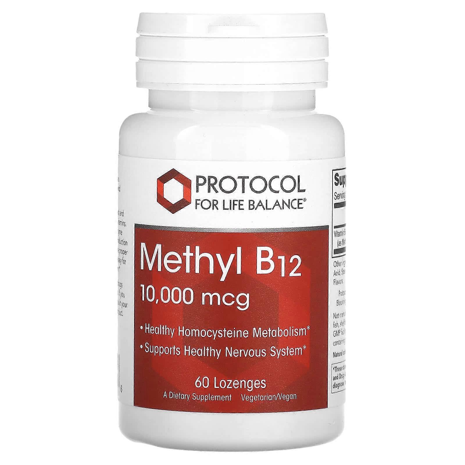 Methyl B12, 10,000 mcg, 60 Lozenges