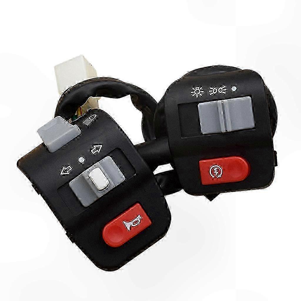 Handlebar Turn Signals with Start Switch for Motorcycles and ATVs