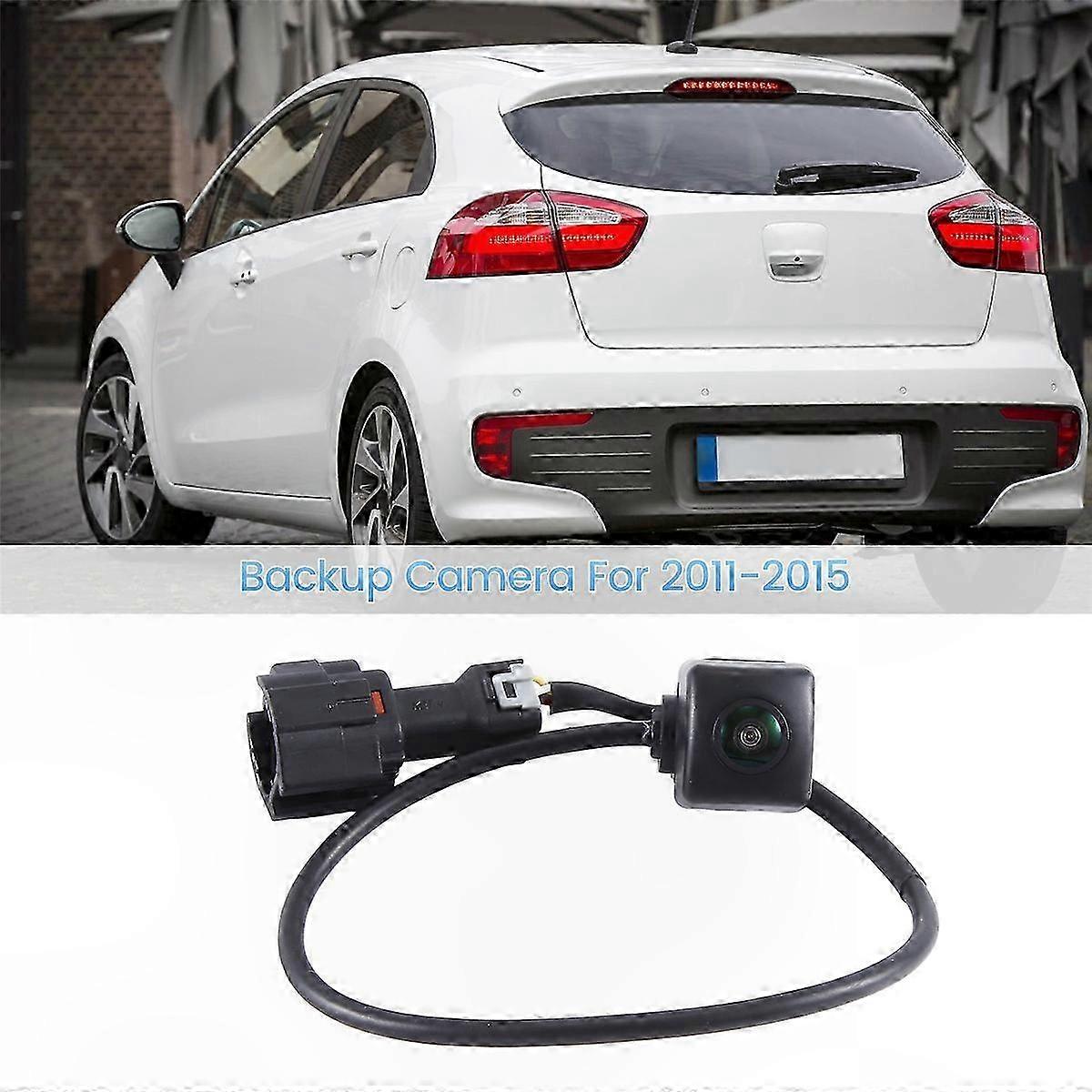 Rear Parking Assist Camera for 2011-2015 Kia Rio Hatchback-Compatible with 957601W300 957601W310 Backup System