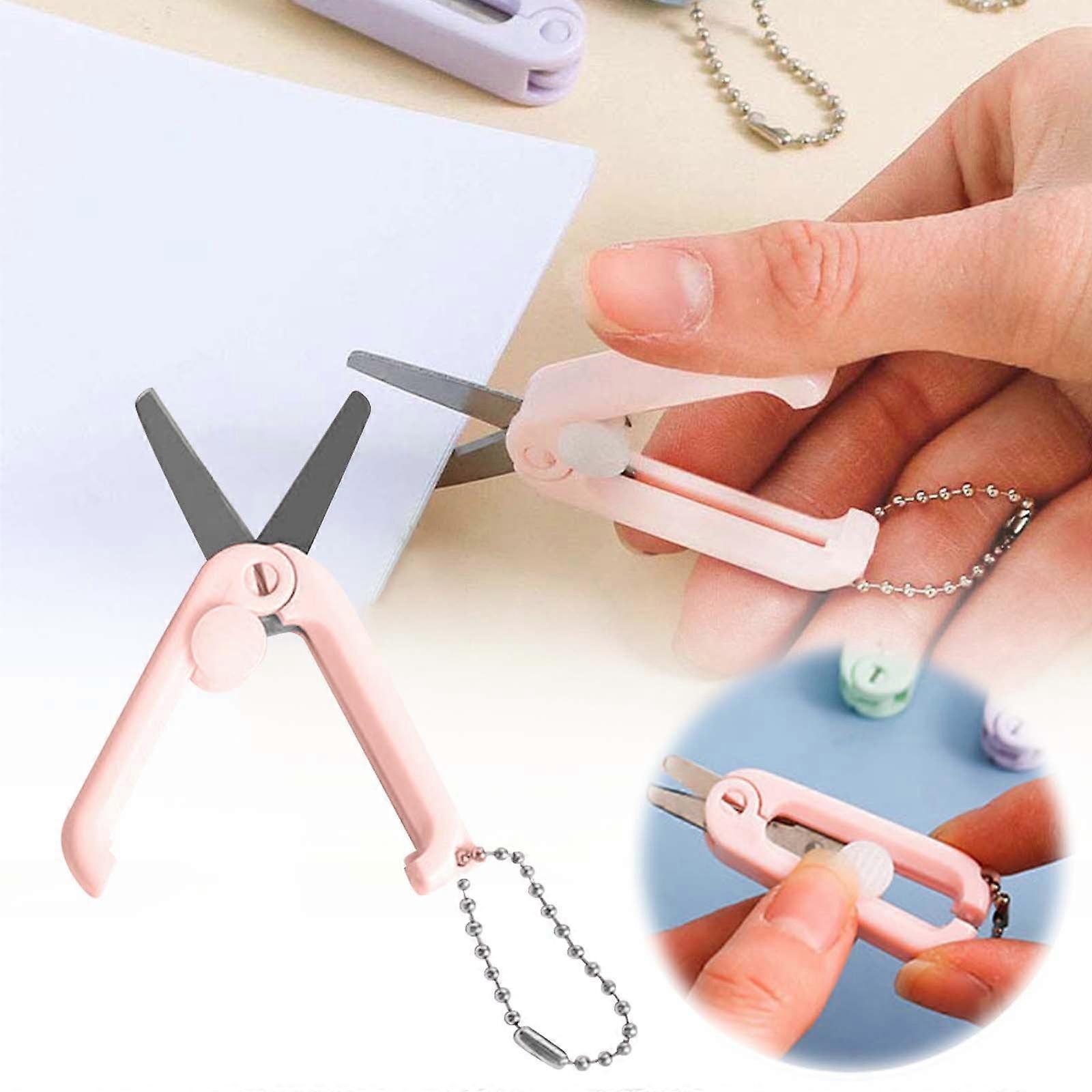 Creative Foldable Mini Scissors With Function And Cute Design