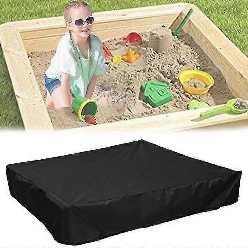 Sandbox Cover With Drawstring, Square Dust-proof Beach Sandbox Cover, Waterproof Sandpit Swimming Pool 25-26s