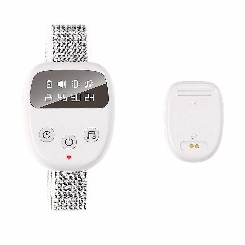 Wireless Bedwetting Alarm for Kids and Adults with LCD Timer, 100-Foot Range,