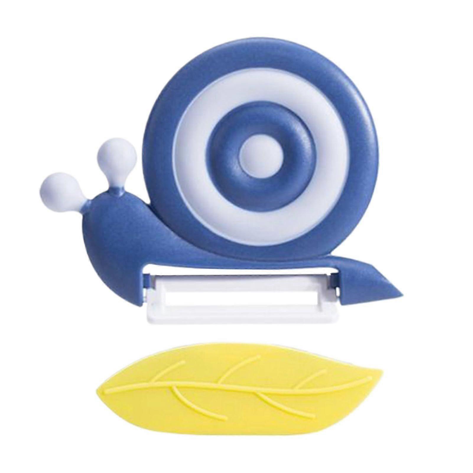Jikaixiang Ceramic Peeler Snail Design Portable Fruit Peeler with Non-Slip Handle Universal Peeler for Picnic Camping
