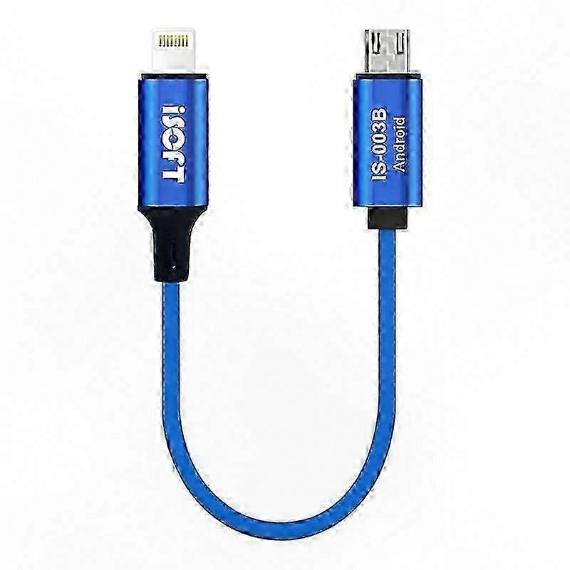 Fast Data Transfer Cable - Lightning to Micro-USB Connection for Reliable Device Charging and Syncing