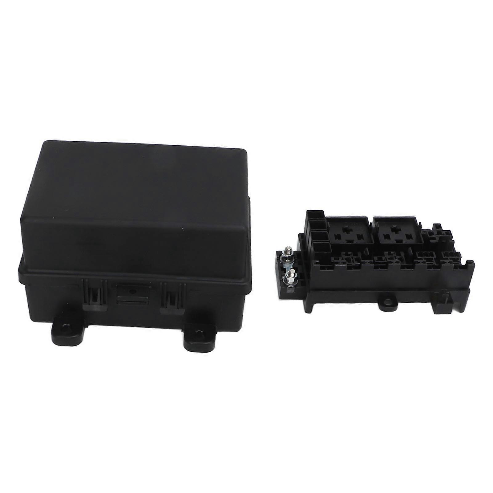 12V Fuse Relay Box IP67 Waterproof 7 Slots Relay Block Holder Universal for Car ATV Boat