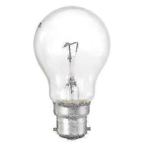 10 Pack 60w Bc B22 Clear Classic Light Bulbs, Cap