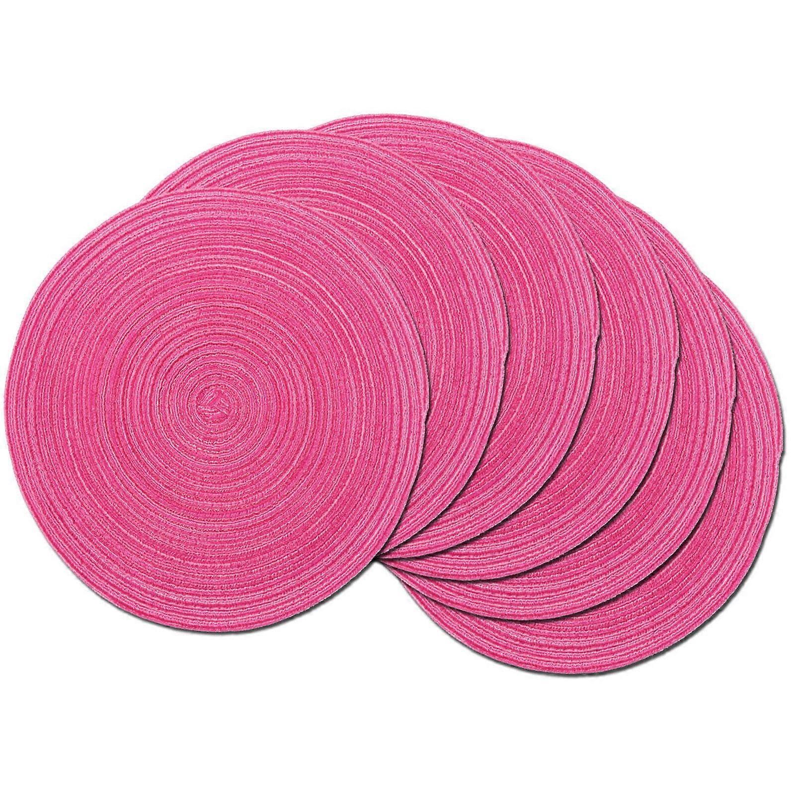 WRXMIJNHGSA Clearance,Coolmade Round Woven Placemats Set Of 6 Dining Tables