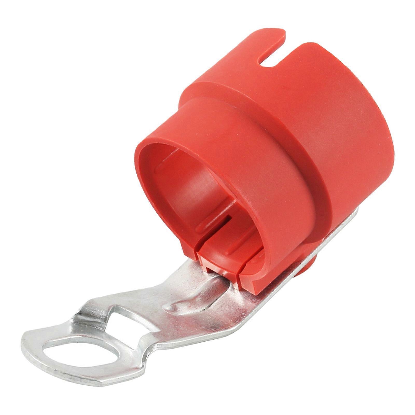 Secure Towing Hitches Locking Device7Pin 13Pin Trailer Plug Holder Quick Release For Long Distance Transport  Red