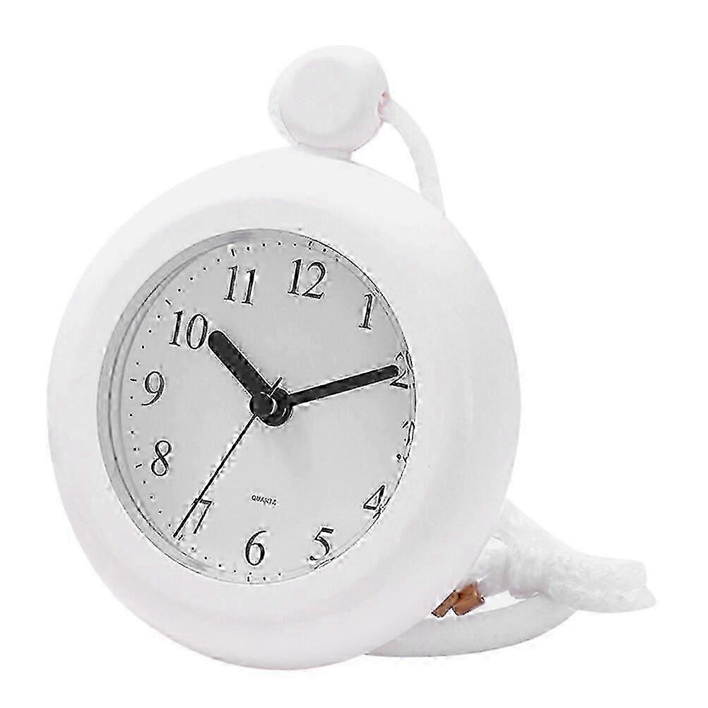 Bathroom Clock Waterproof Shower Clock Hanging Table Clock for Kitchen