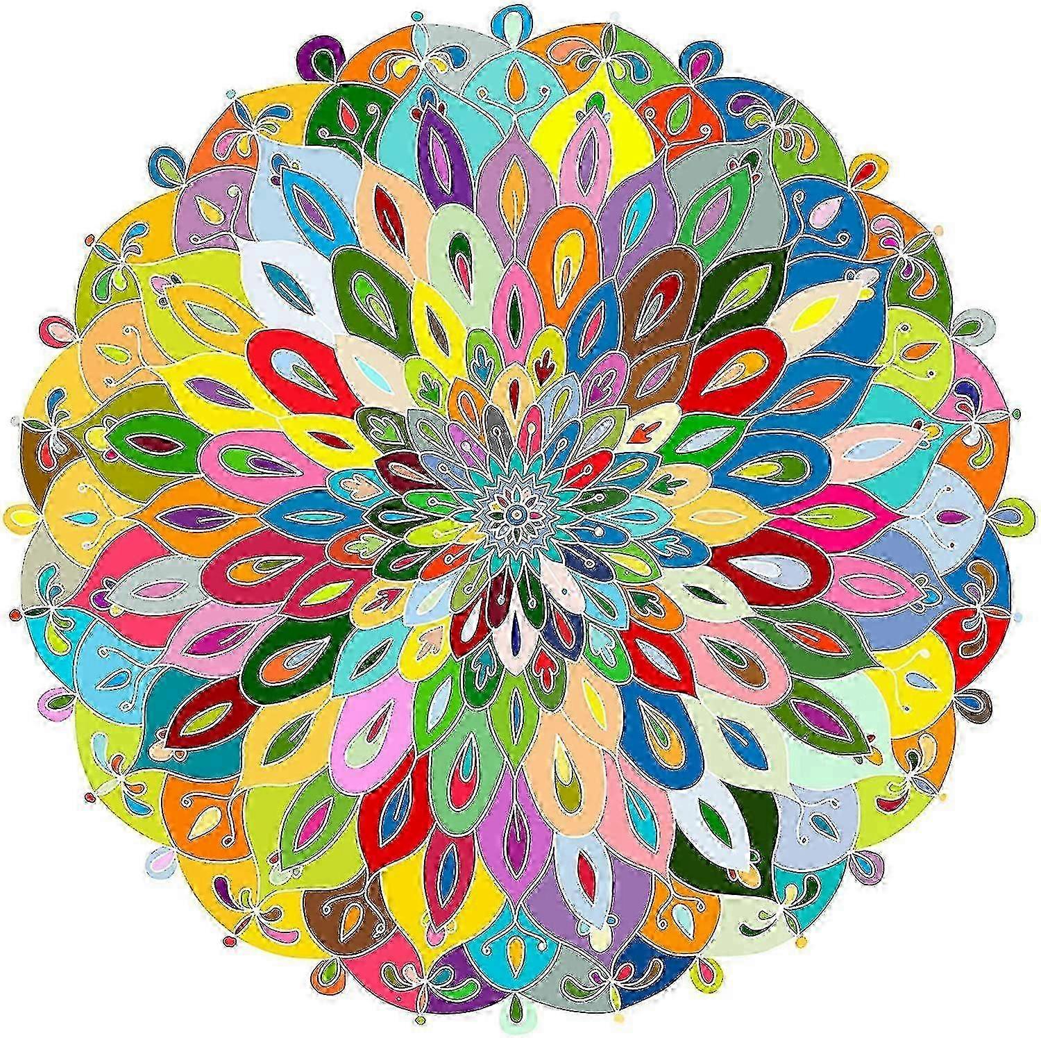 Colour Board Round Puzzle