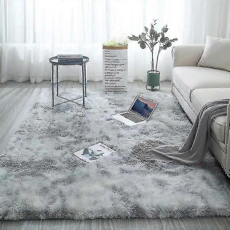 Hmwy-shaggy Fluffy Zona covor anti-antiderapant Cameră Covor Soft Floor Mat