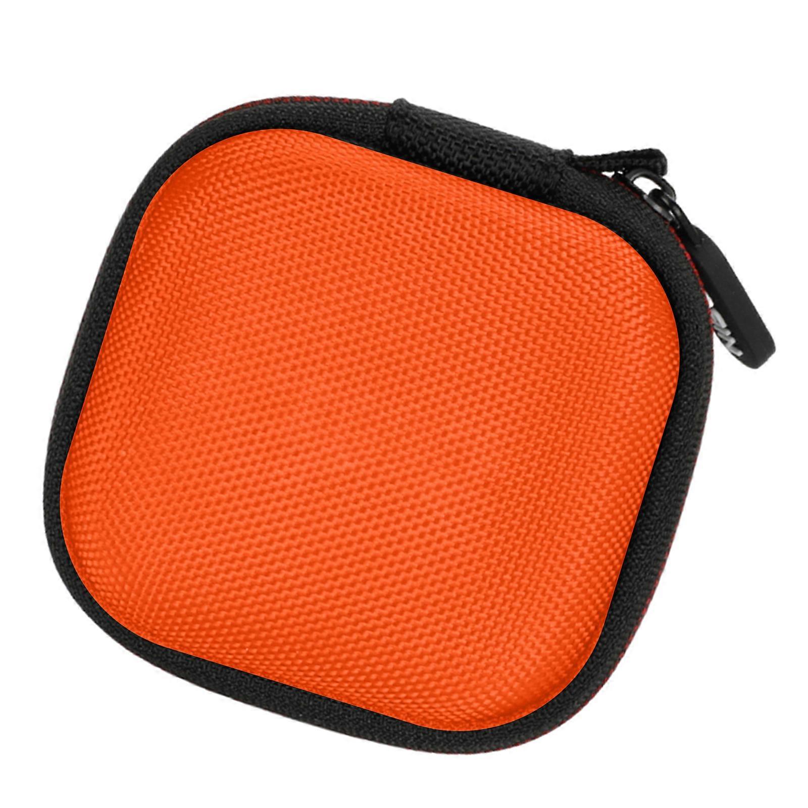 Lightweight Protective Bag For OpenFit2 T920/910 OpenFitAirT511 Open Ear Headphone With Easy Access To Accessories  orange color