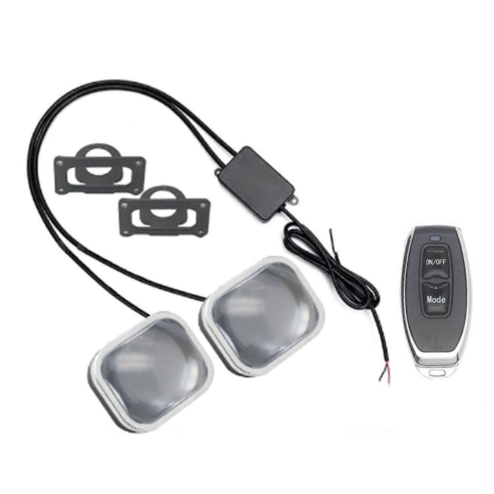 Highlight three thousand five hundred Light LED Glass Radiances Different Manner ABS Lens For Automobiles Multicolor