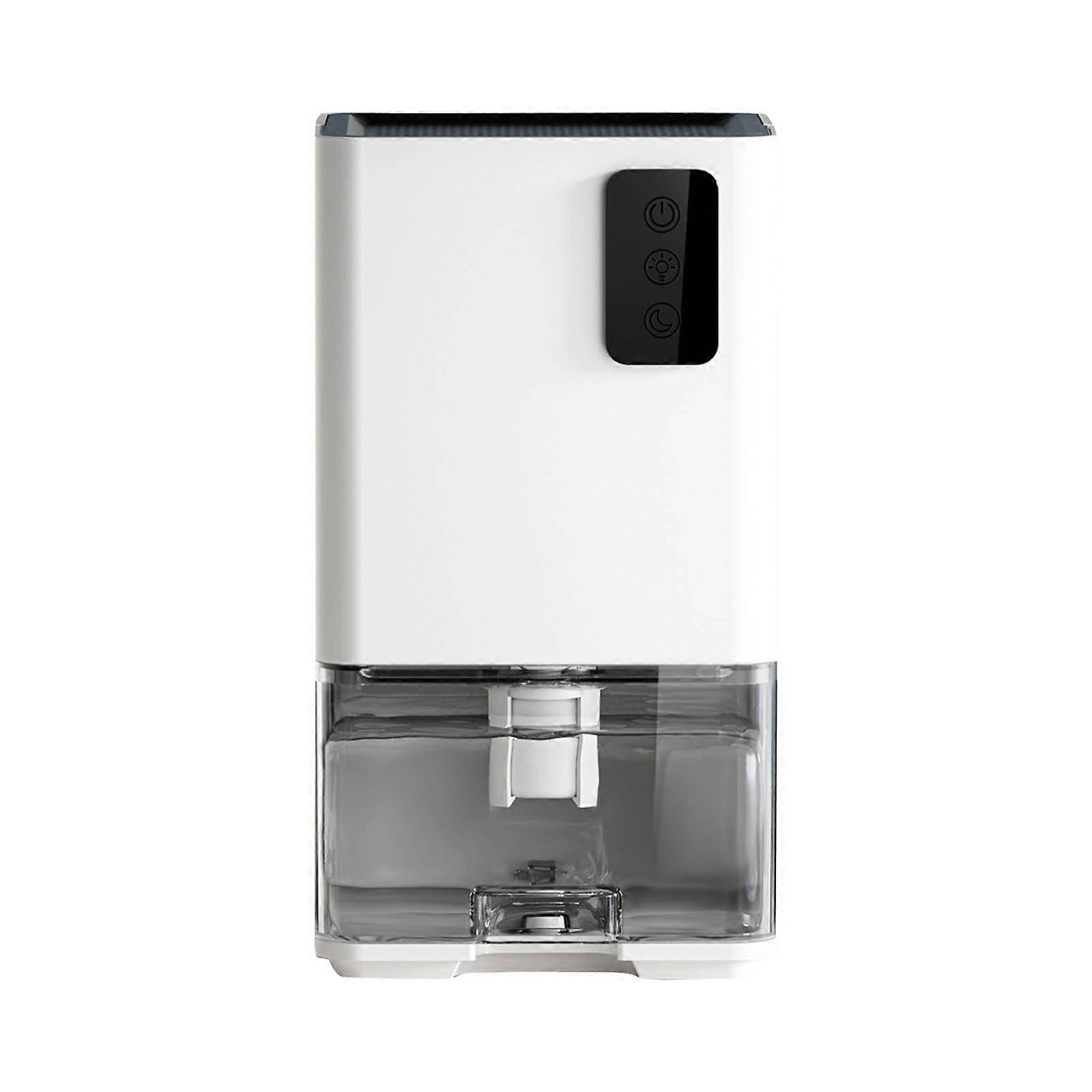 110V Dehumidifier for Bedroom Bathroom Basement Dehumidifier with 7 Color LED Light Low Noise Dehumidifier Home Decors Multicolor