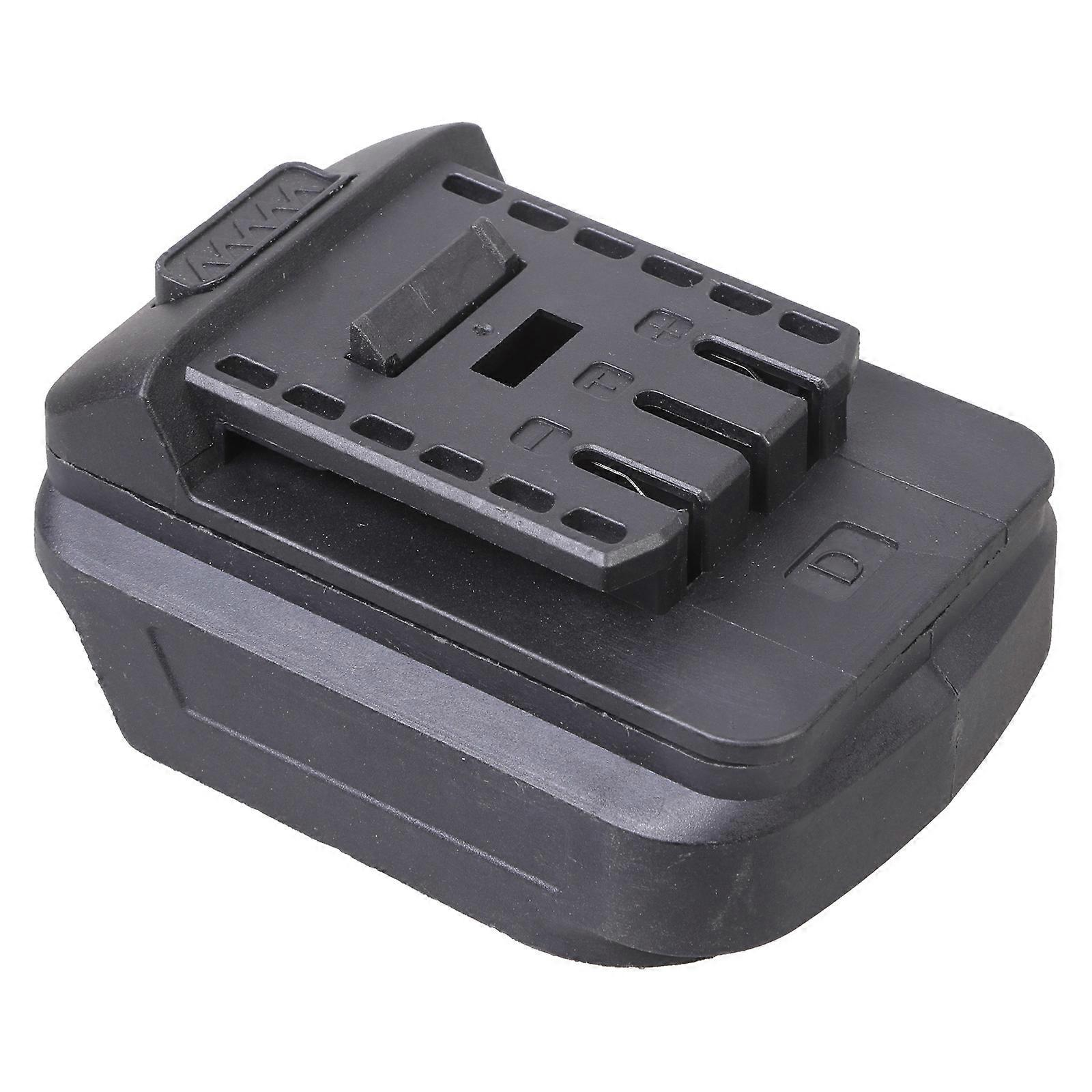 Universal Power Tool Battery Converters Solid Construction Battery Adapter With Overcharge And Over Discharges Safety Multicolor