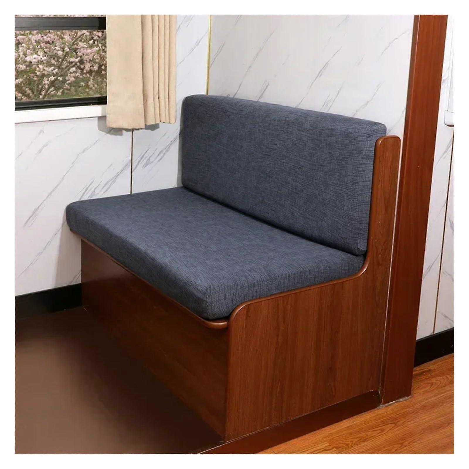2 Pack RV Sofa Seat Covers Elastic Spandex Slipcovers Washable Furniture Protector for Camper Bench (Type 2)