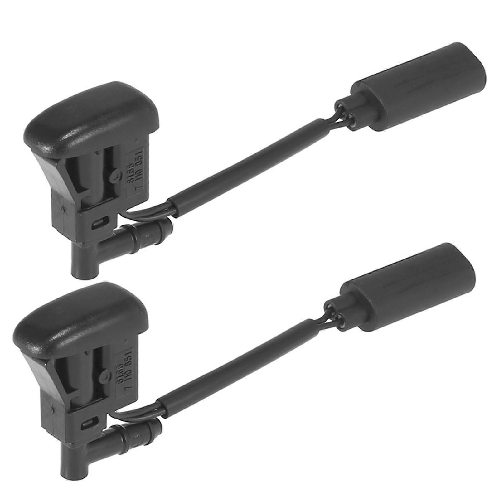 Streamlined Washer Nozzle Assembly Easy Installation Design Maintains Original Vehicle System Compatibility Multicolor