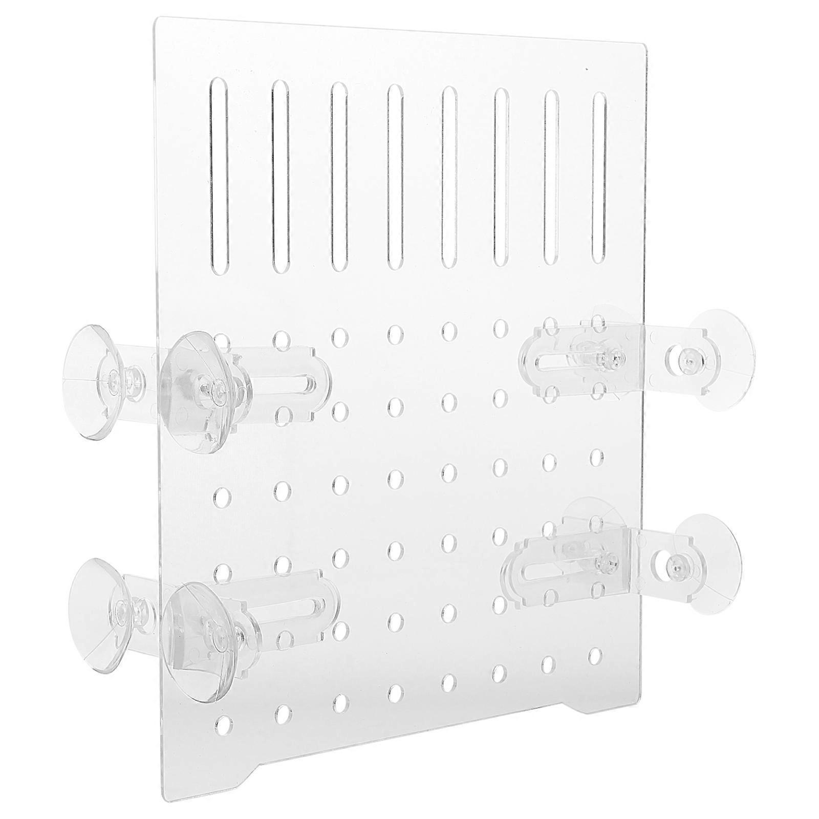 Fish Tank Divider Acrylic Partition for Aquarium Separation Clear