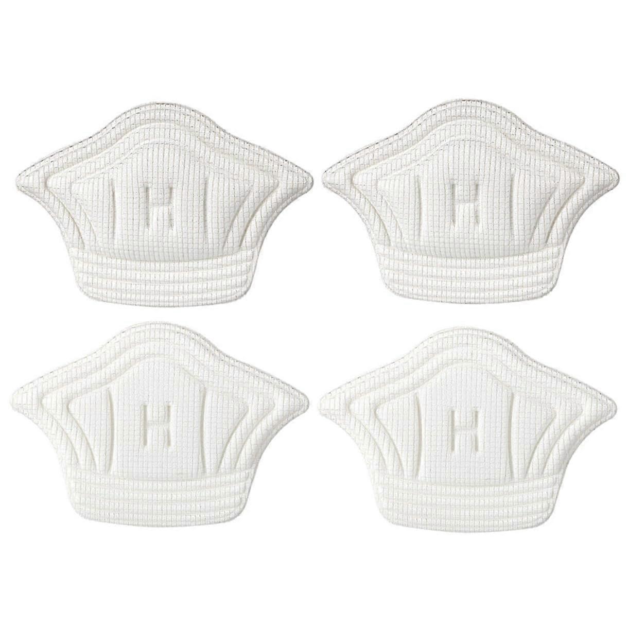 2 Pairs Heel Cushion Pads NonSlip Shoe Inserts for Men and Women Prevent Rubbing and Slipping