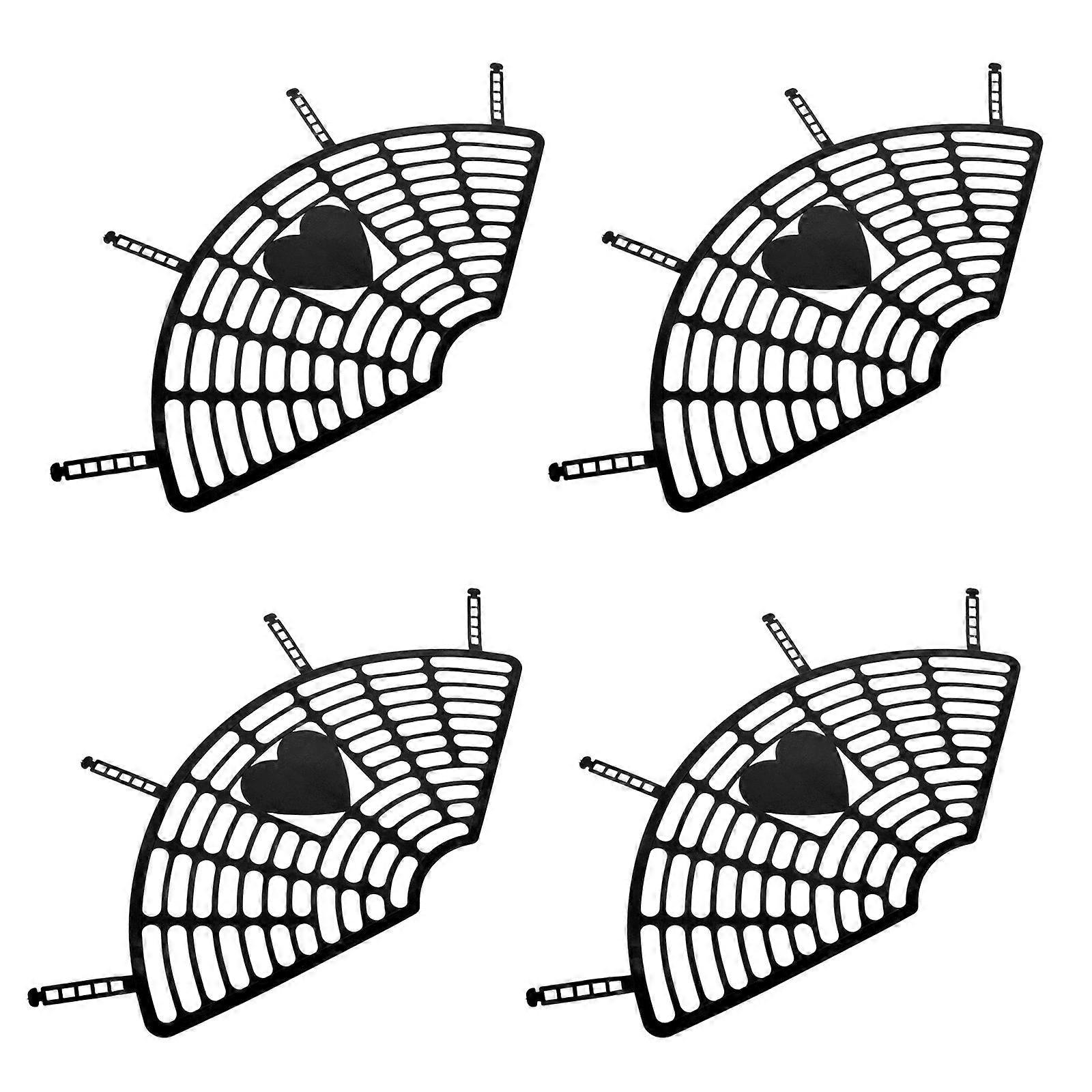 Bicycle Backseat Protector with 4Pcs Rear Wheel Guarding Protective Mesh