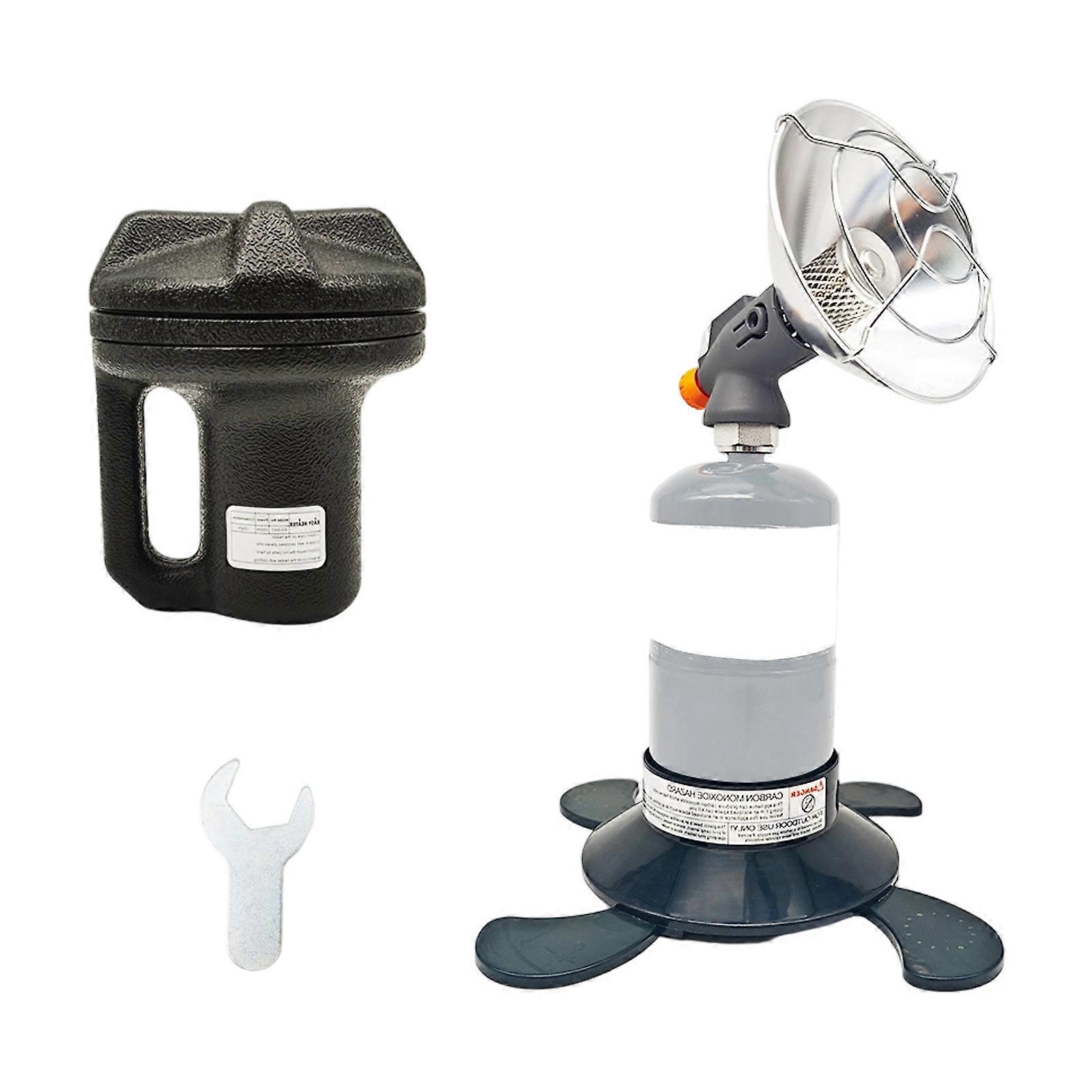 Gas Camping Heater With Anti Tip Protecting Energy Efficient Outdoor Heating Solution Compacts For Hiking Picnics Multicolor