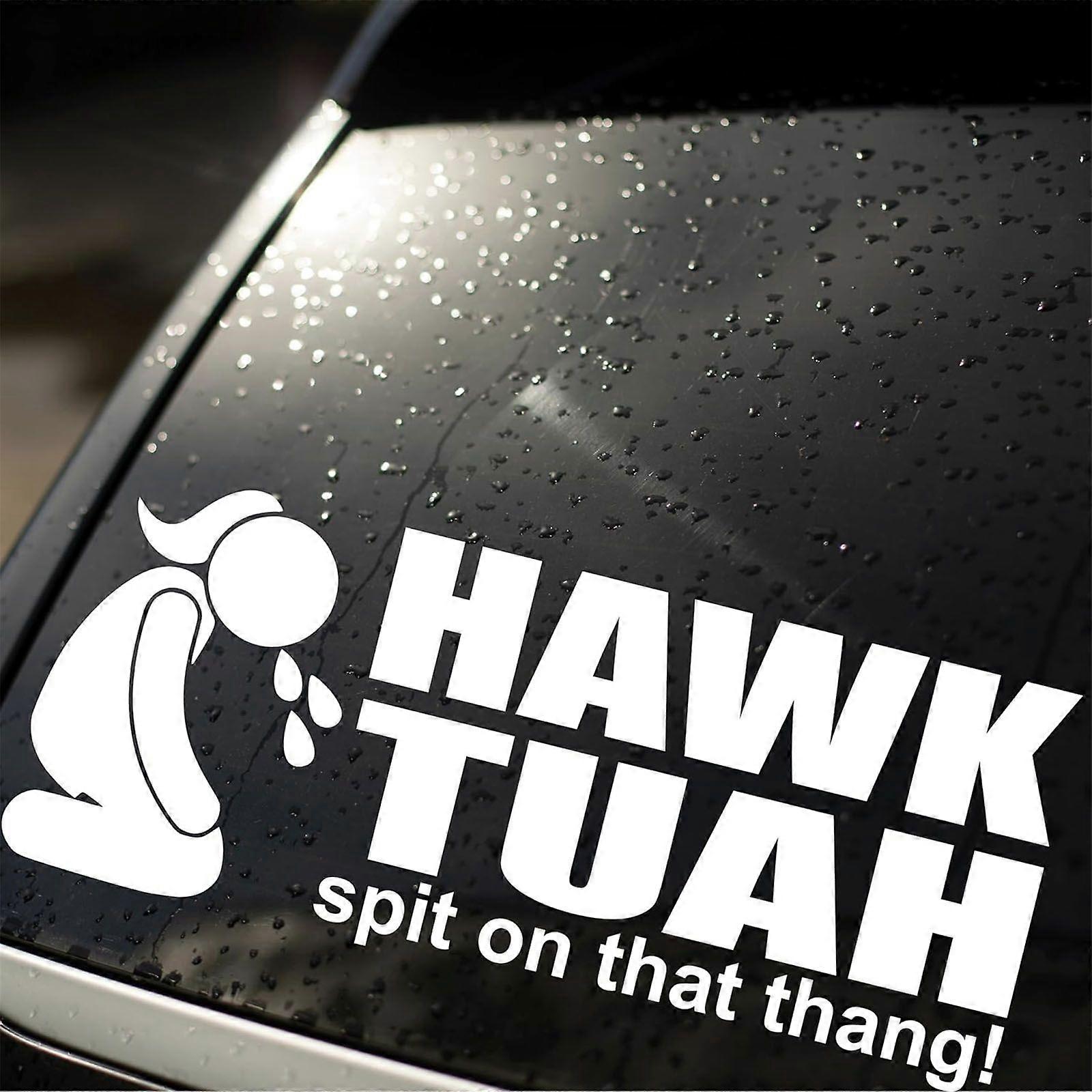 1/2/3PCS Hawk Tuah spit on that thang die cut funny decal - you pick color and size