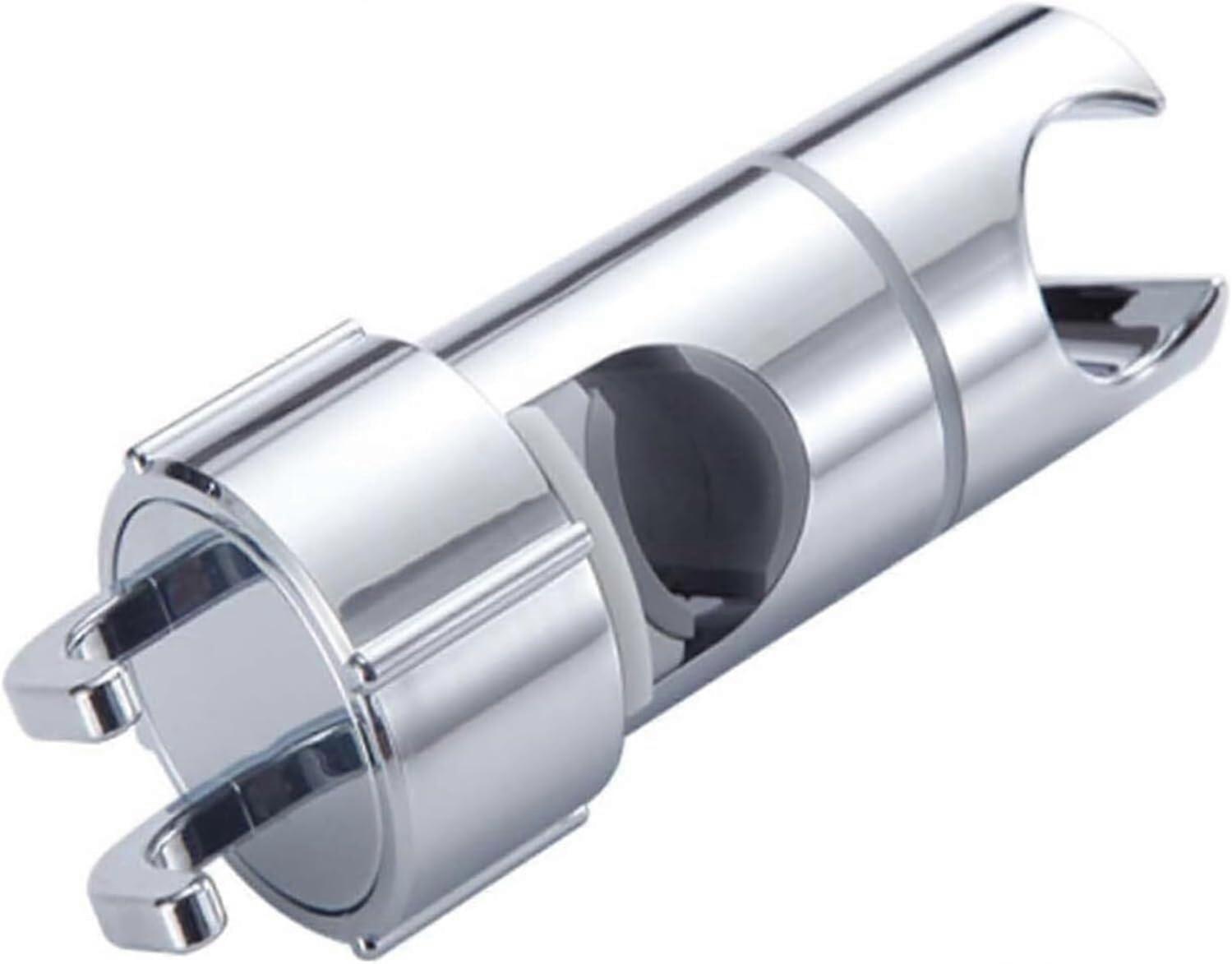 Adjustable Shower Head Holder with Hook, Waterproof Wall Mount for Handheld Shower and Hose