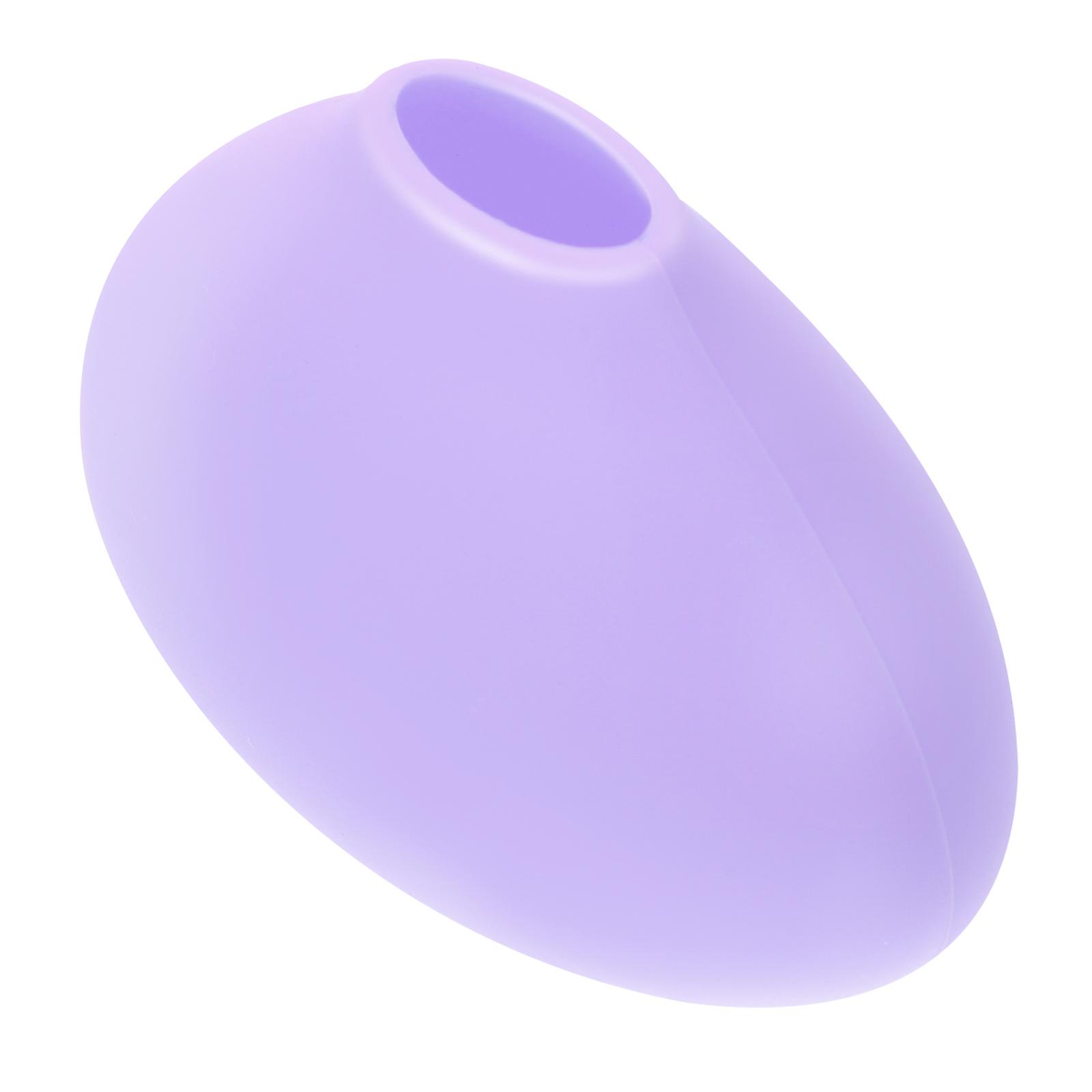 Silicone Makeup Brush Covers for Makeup Brush Purple Reusable Protector