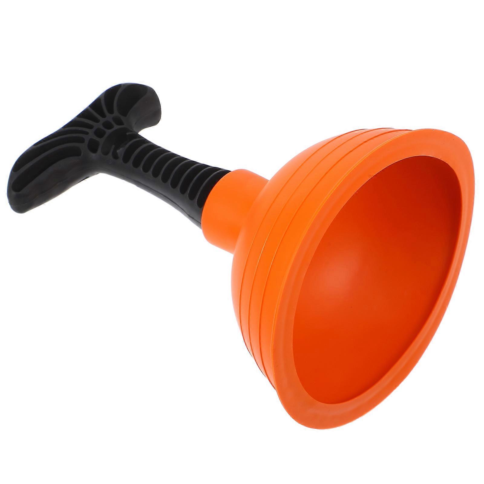 Compact Mini Drain Plunger For Toilets Bathtubs And Sinks Multi TPR ABS Material With Hair Removal Function 1Set