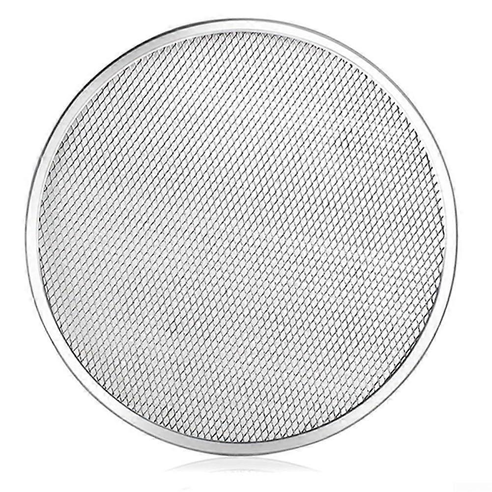 Pizza Baking Screen Aluminum Mesh Tray for Crispy Crust Pizza and Pasta, 10 Inch