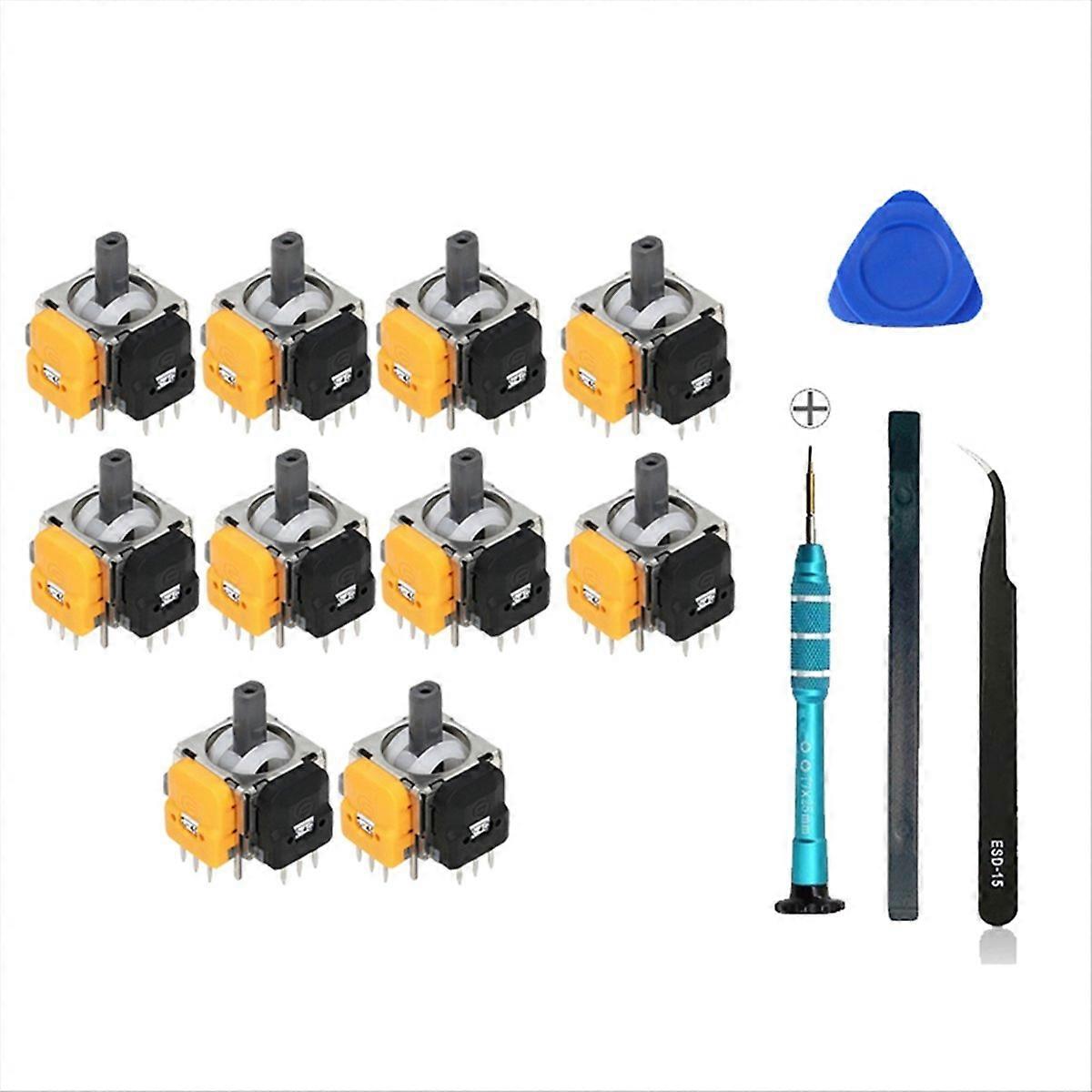 10PCS 4th Gen Hall Joysticks&Screwdriver Kit for /X
