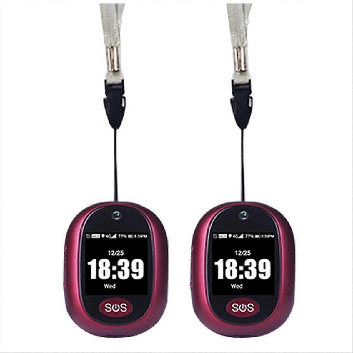 4G GPS Tracking Pendant V45(Red)