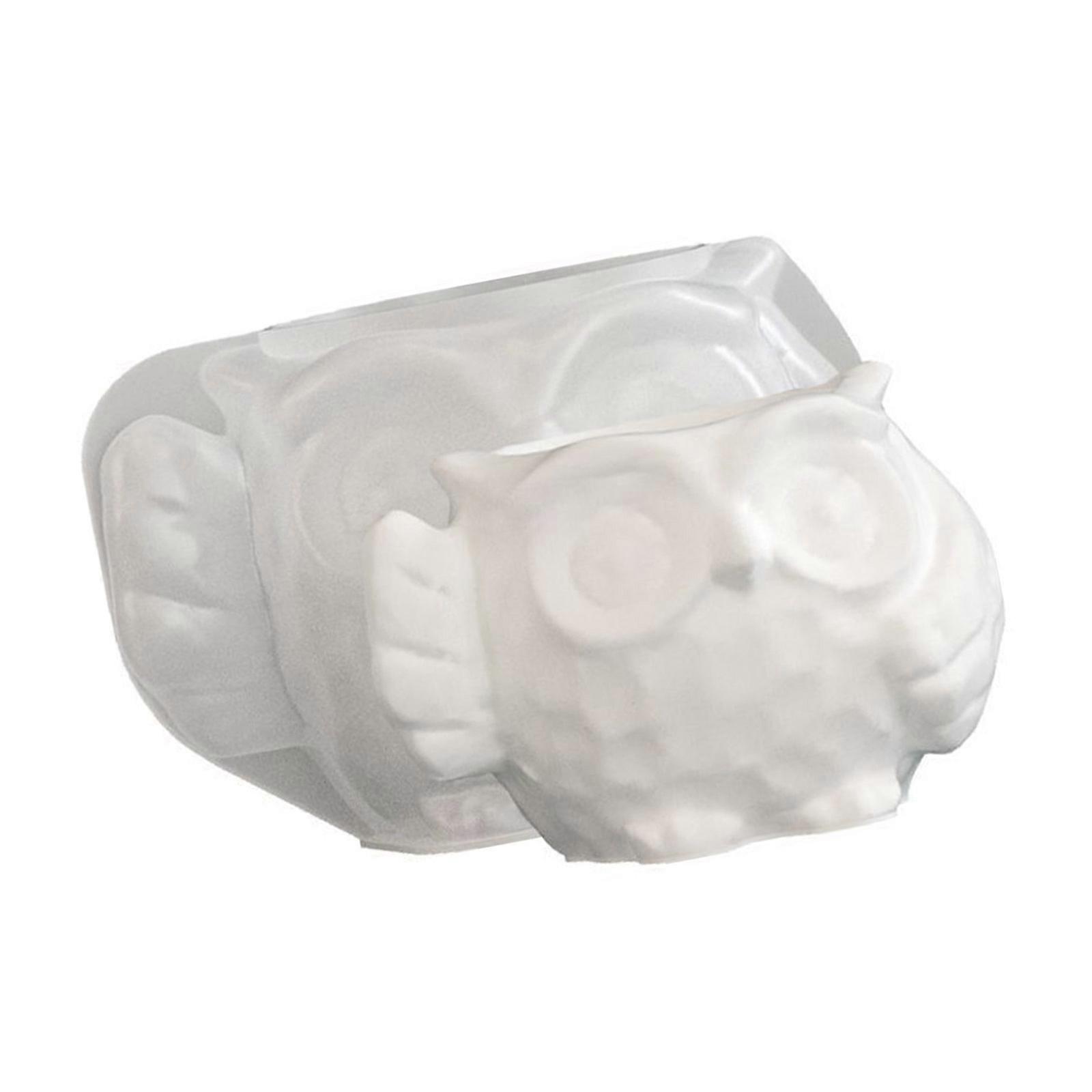 Owl Silicone Mold For Handmade Candle Cup Storage Jar Crafting Projects Flexible Reusable Succulent Planter Mould Multicolor