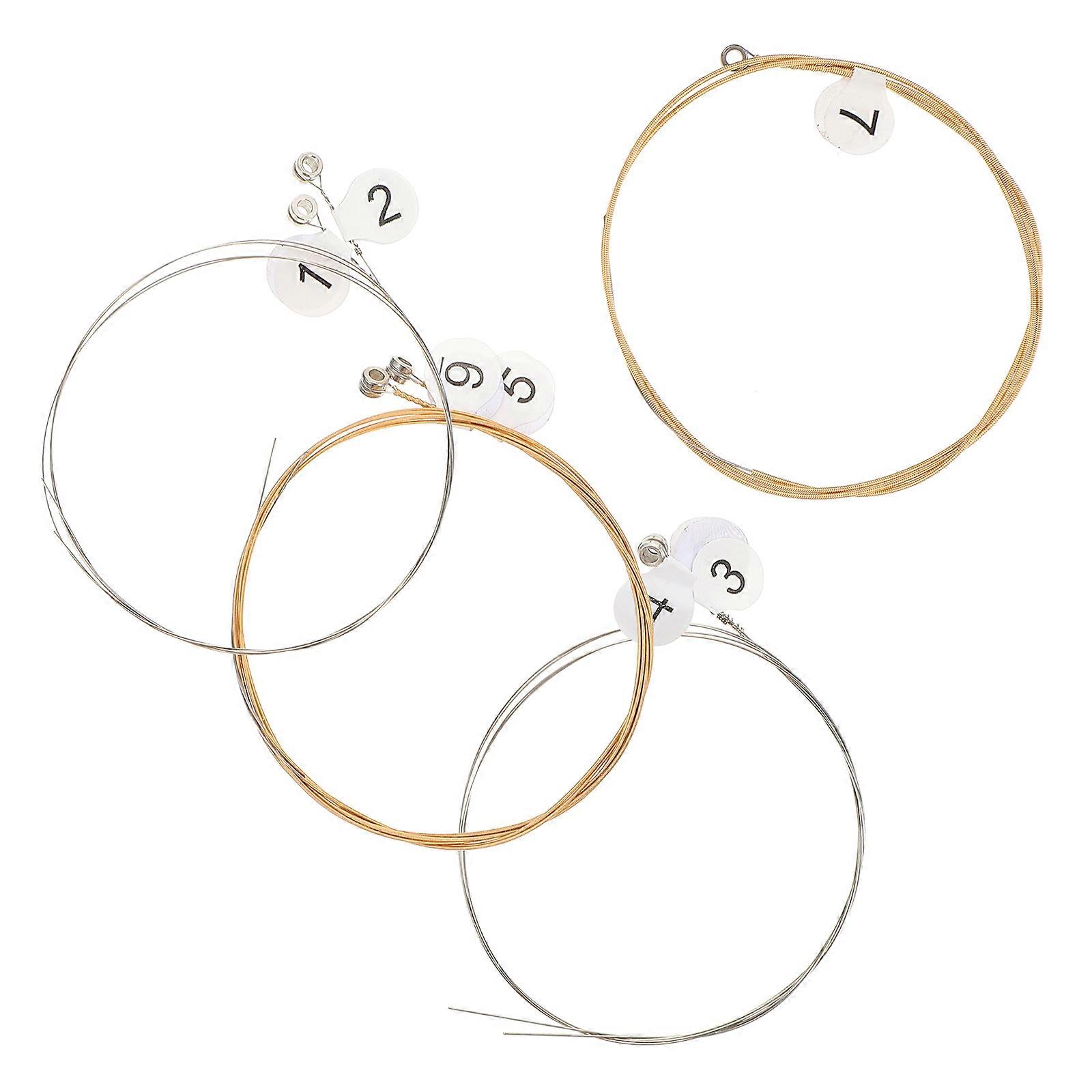 7Pcs Professional Lyre Strings Steel Music Wire Sturdy Strings Lyre Strings
