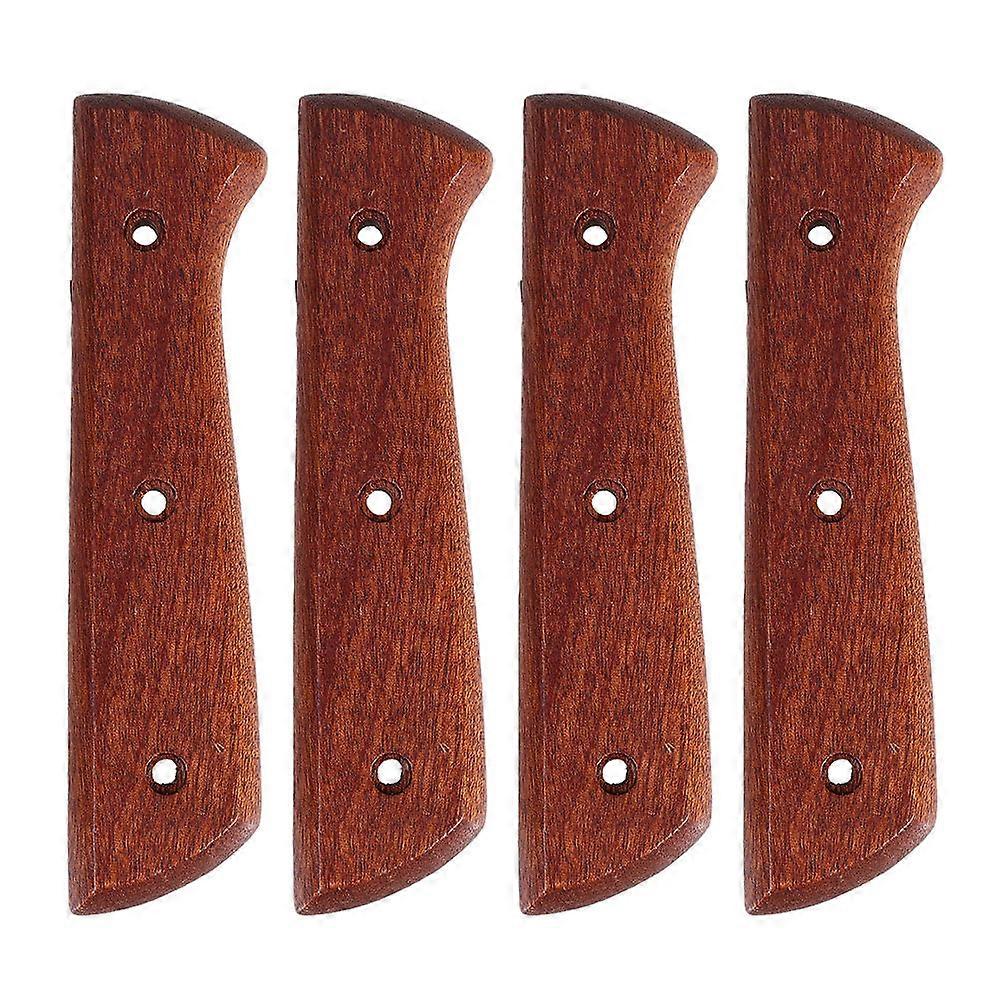 Wood Replacement Handles for Kitchen Cutter 2Pcs Non-Skid Comfortable Grip