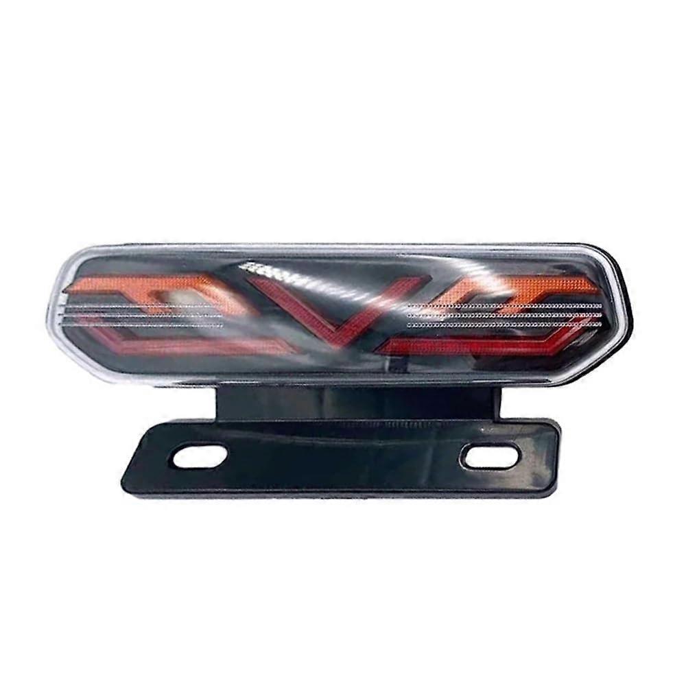 Motorcycle Tail Light LED with Turn Signals Brake Stop Indicator Universal Rear Light Assembly