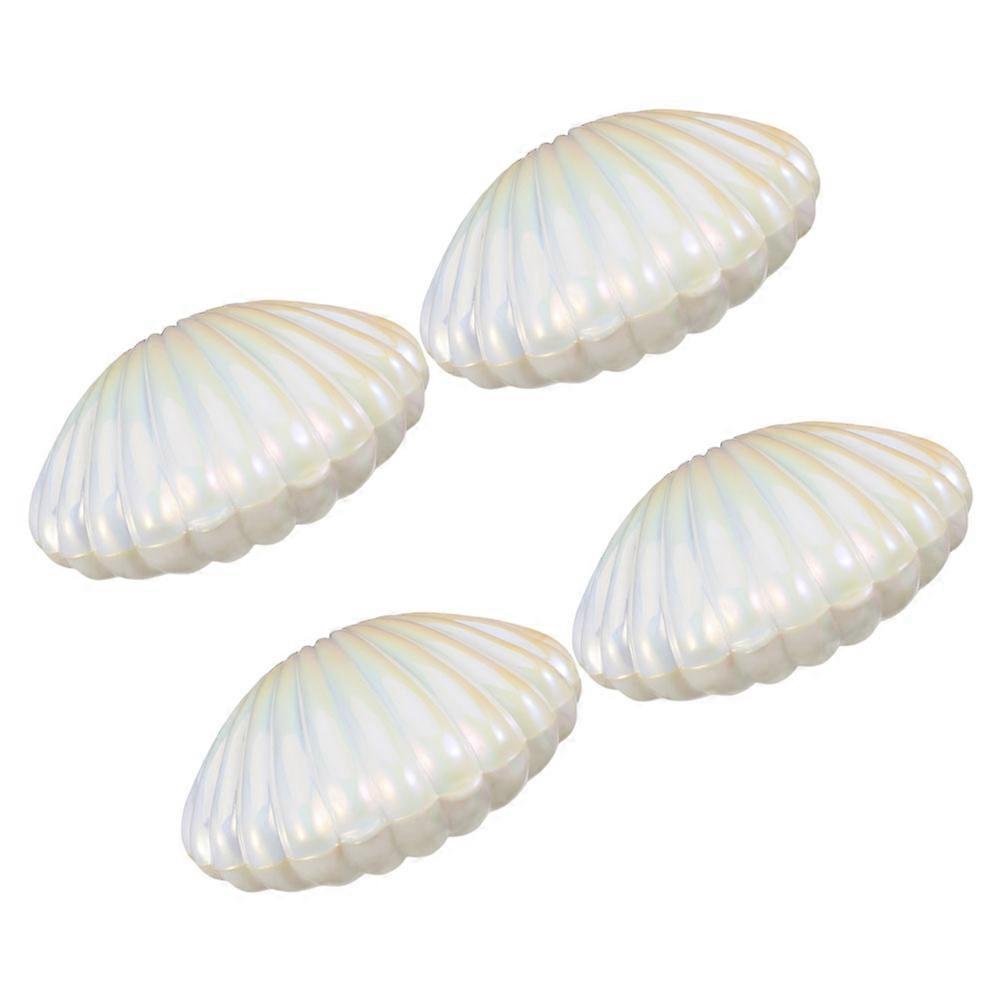 Shell Candy Box for Jewelry Storage 4Pcs Mermaid Themed Party Boxes