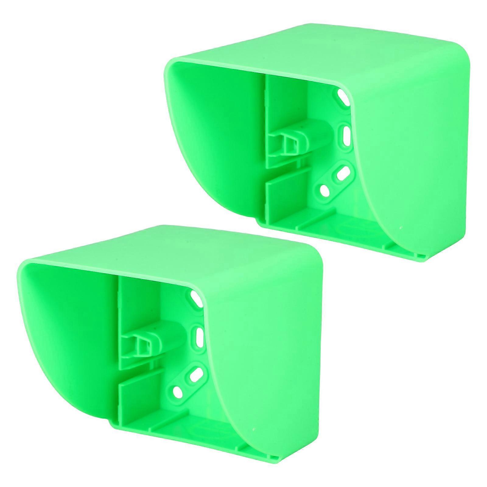 Plastic Outdoor Outlet Protector for 2Pcs Vehicle Charging Ports