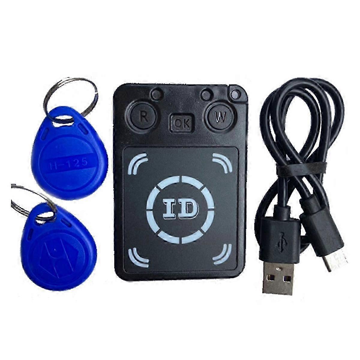 Mini 125KHz RFID Programmer Duplicator Copier Writer Reader Writer ID Card Cloner and rewritable ke-JJ