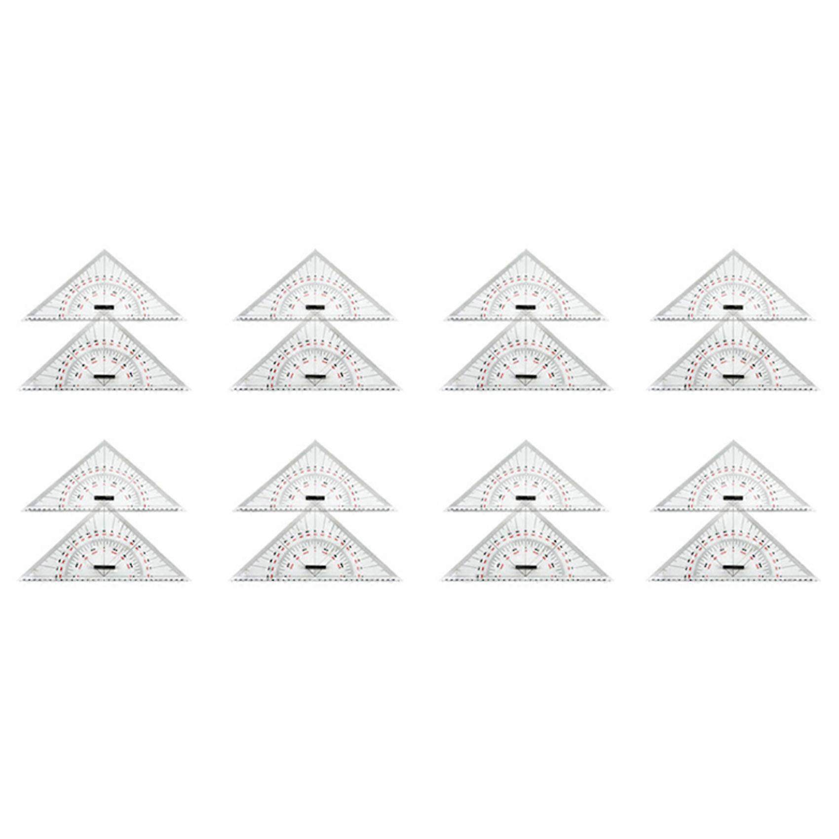 16X Chart Drawing Triangle Ruler for Ship Drawing 300mm Large-Scale Triangle Ruler