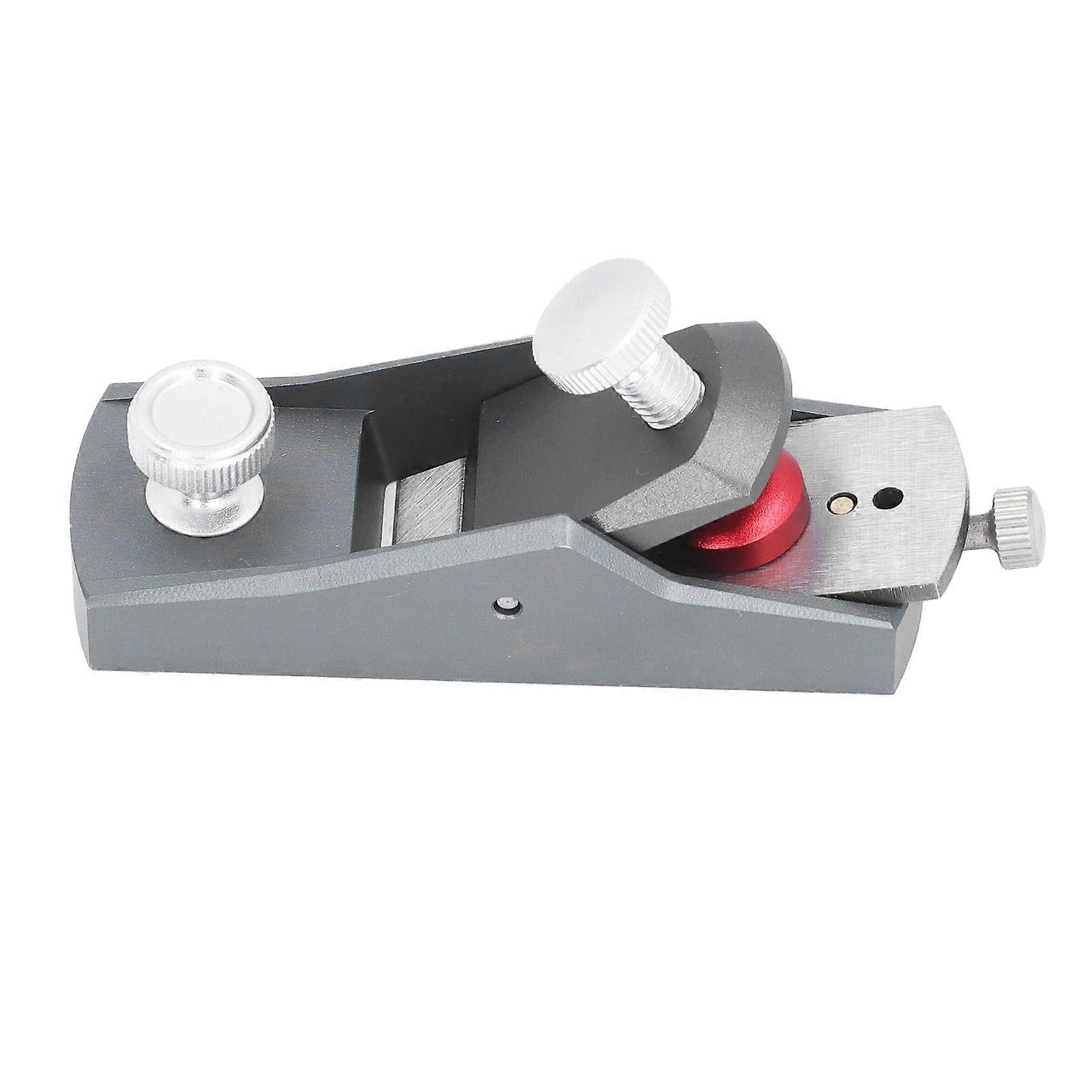 Woodworking Hand Plane, Adjustable Block Plane with CNC Aluminum Body for Precise Carpentry