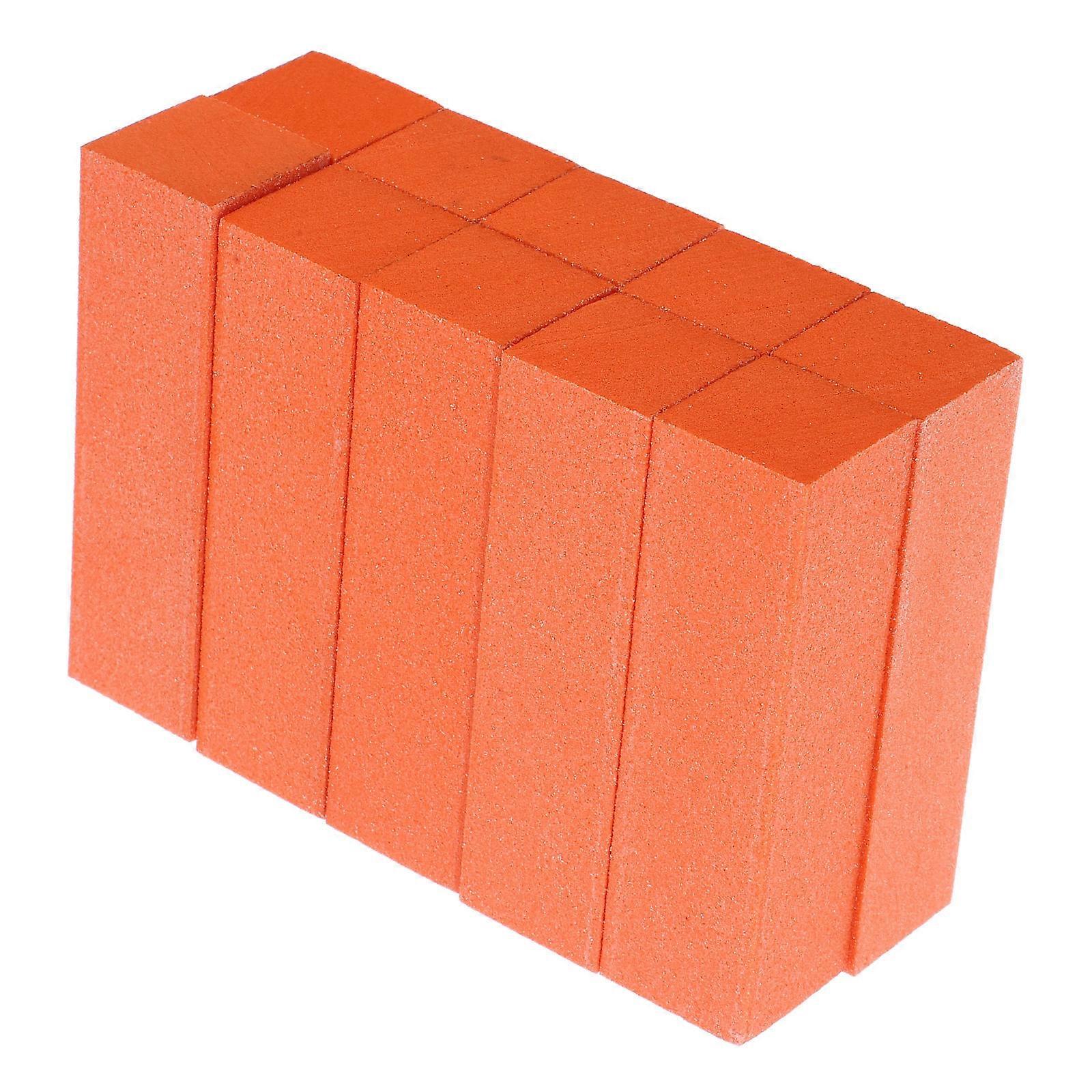Nail Buffer Block for Nail Buffing 20Pcs Orange Manicure Files