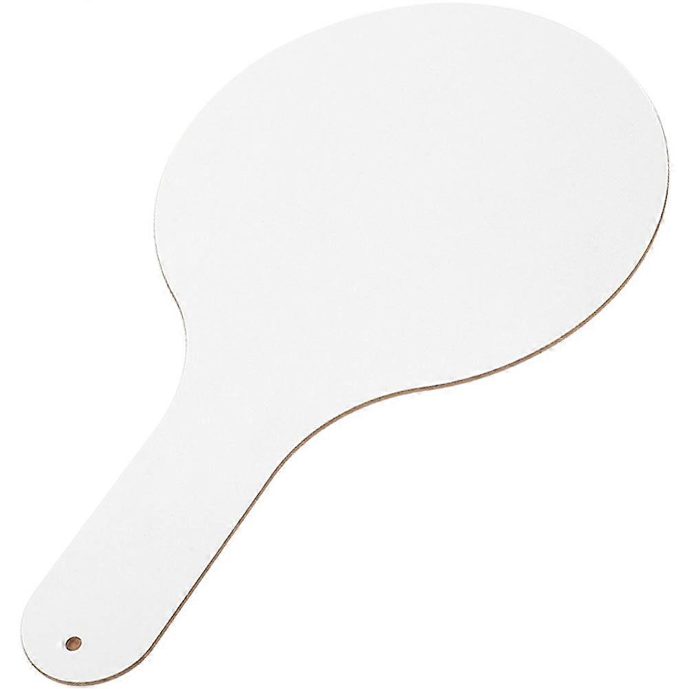 Reusable Answer Board Handle White Boards for Student Supply 5Pcs