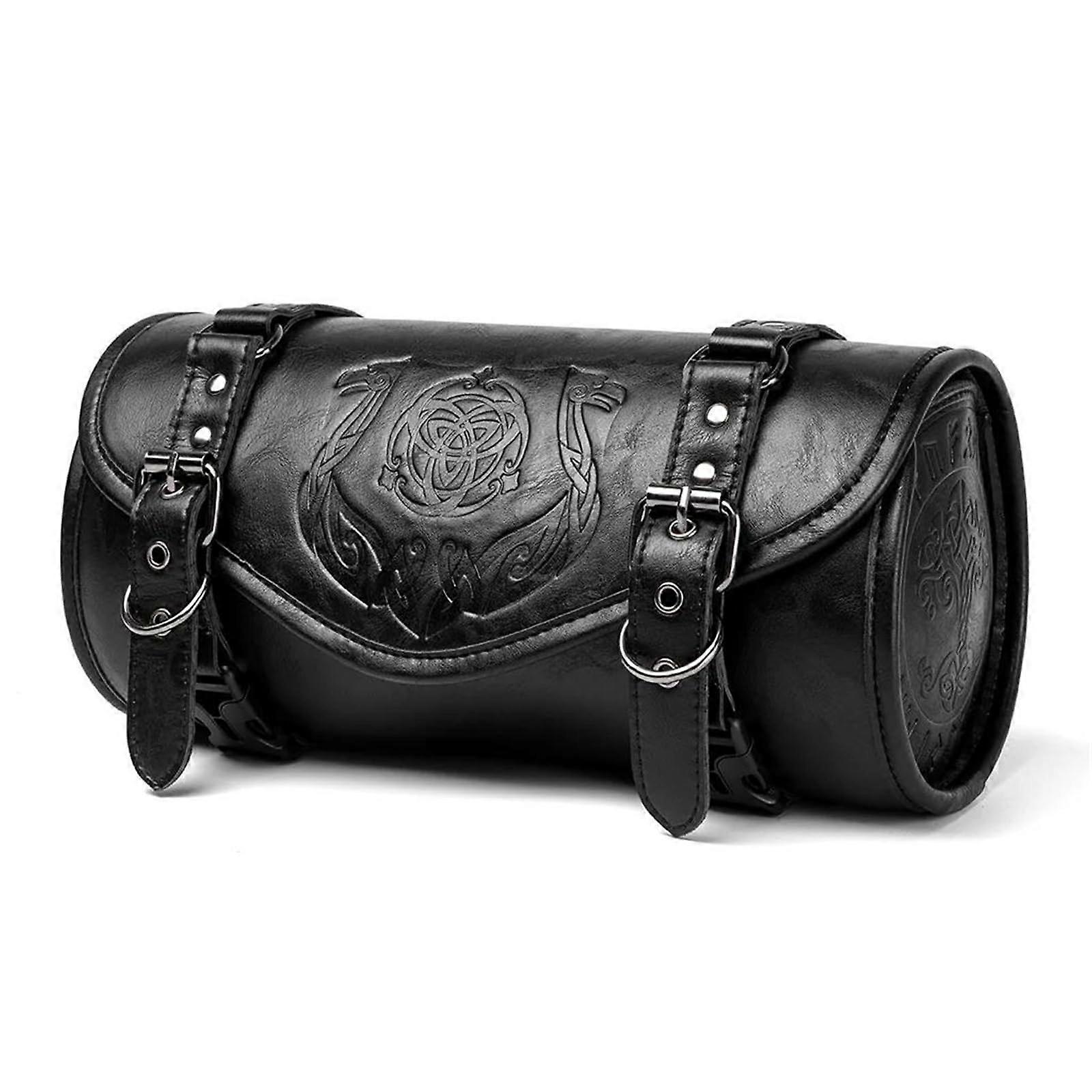 Waterproof Motorcycle Fork Tool Bag with Multi-Compartment Storage Compatible with Yamaha