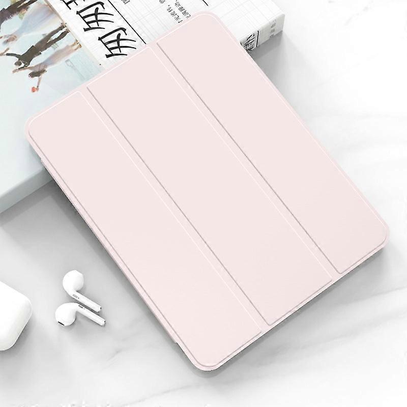 Stylish Case For Ipad 10 10.9" 2022 Light Pink Silicone Translucent