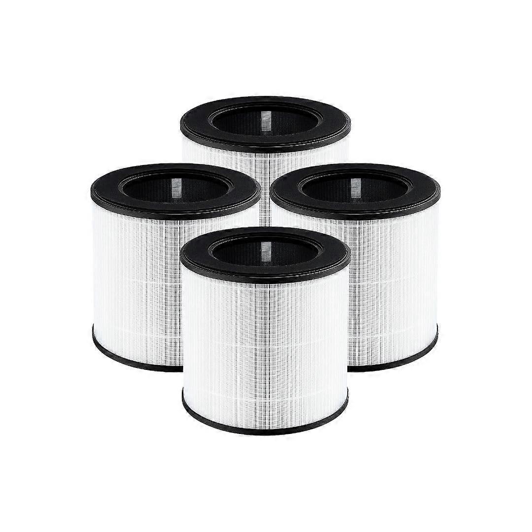 HEPA Air Purifier Filter Replacement for MOOKA BD02L BD02H KOIOS D10 with Activated Carbon 4Pack