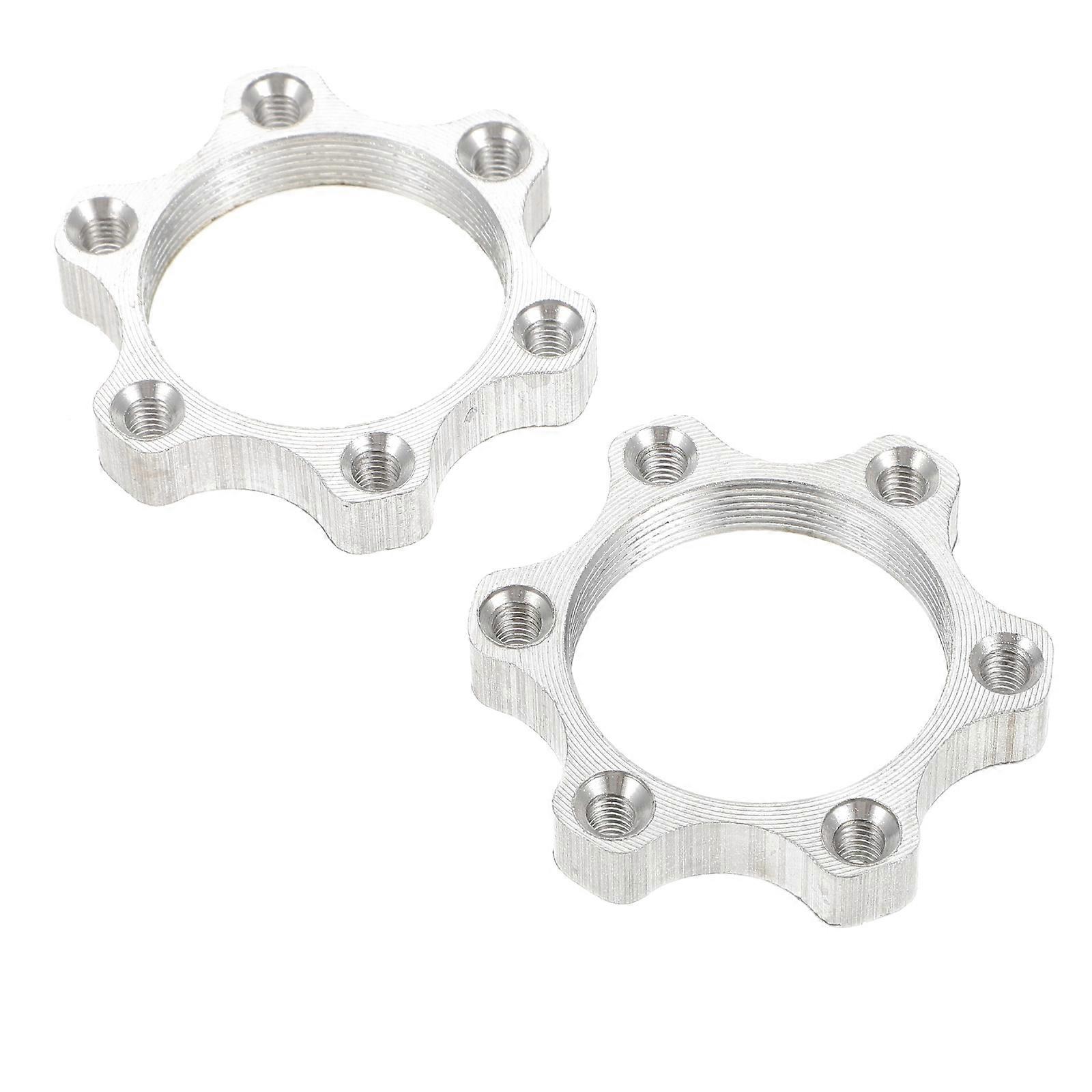 Durable Bike Disc Brake Pads for 2Pcs Threaded Hubs Adapter