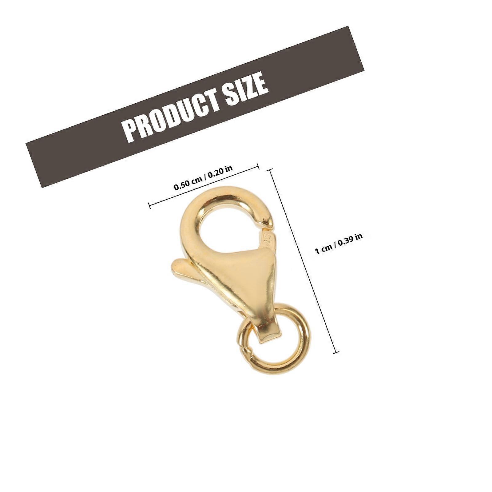 Lobster Buckle Accessory 2Sets for Hand-Made Jewelry Making