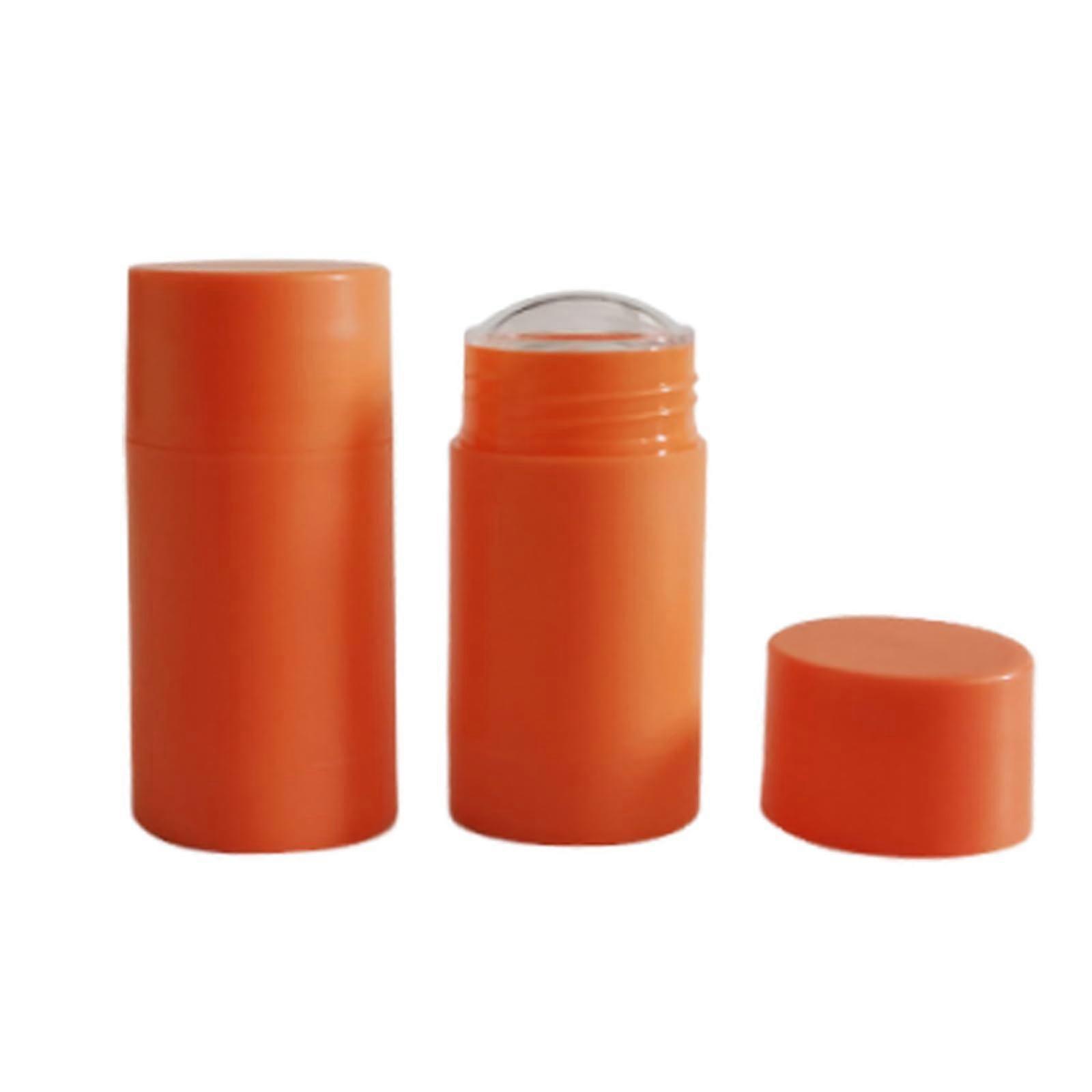 2 PCS 40ml Refillable Deodorant Containers Empty Plastic TwistUp Tubes for DIY Homemade