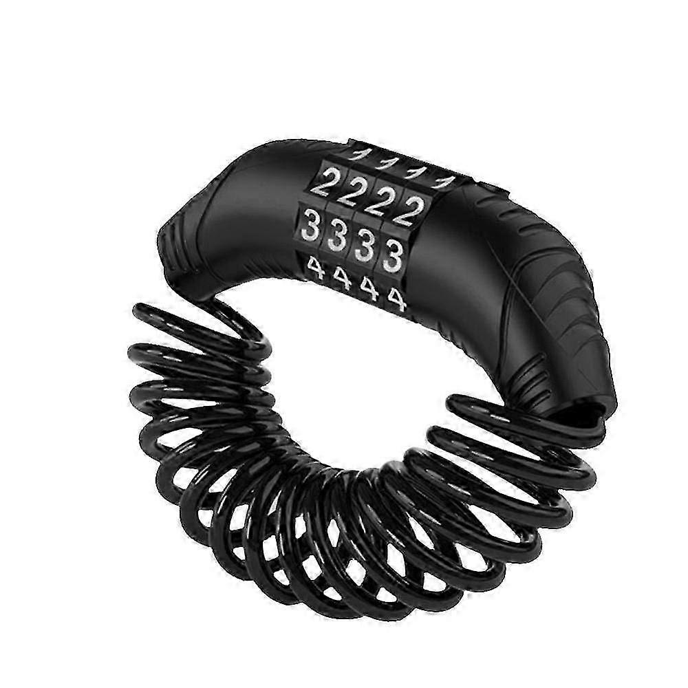 Mini Password Anti-Theft Bicycle Helmet & Chain Lock Set